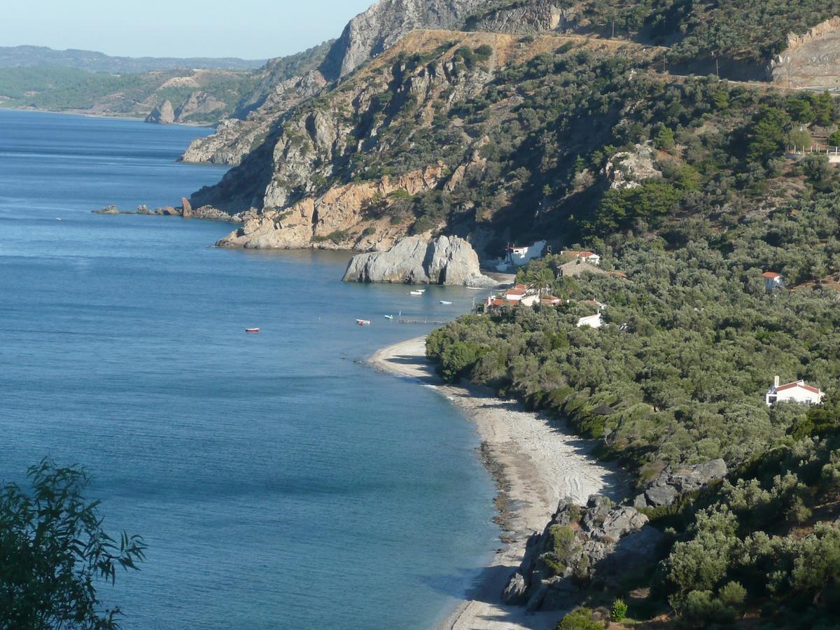 Melinda Holiday House Plomari Rom bilde