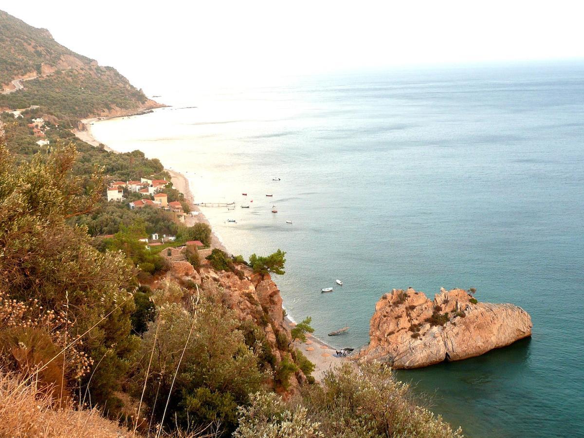 Melinda Holiday House Plomari Rom bilde
