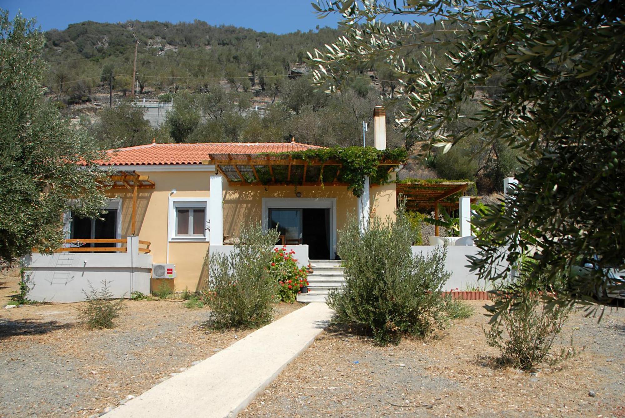 Melinda Holiday House Plomari Eksteriør bilde
